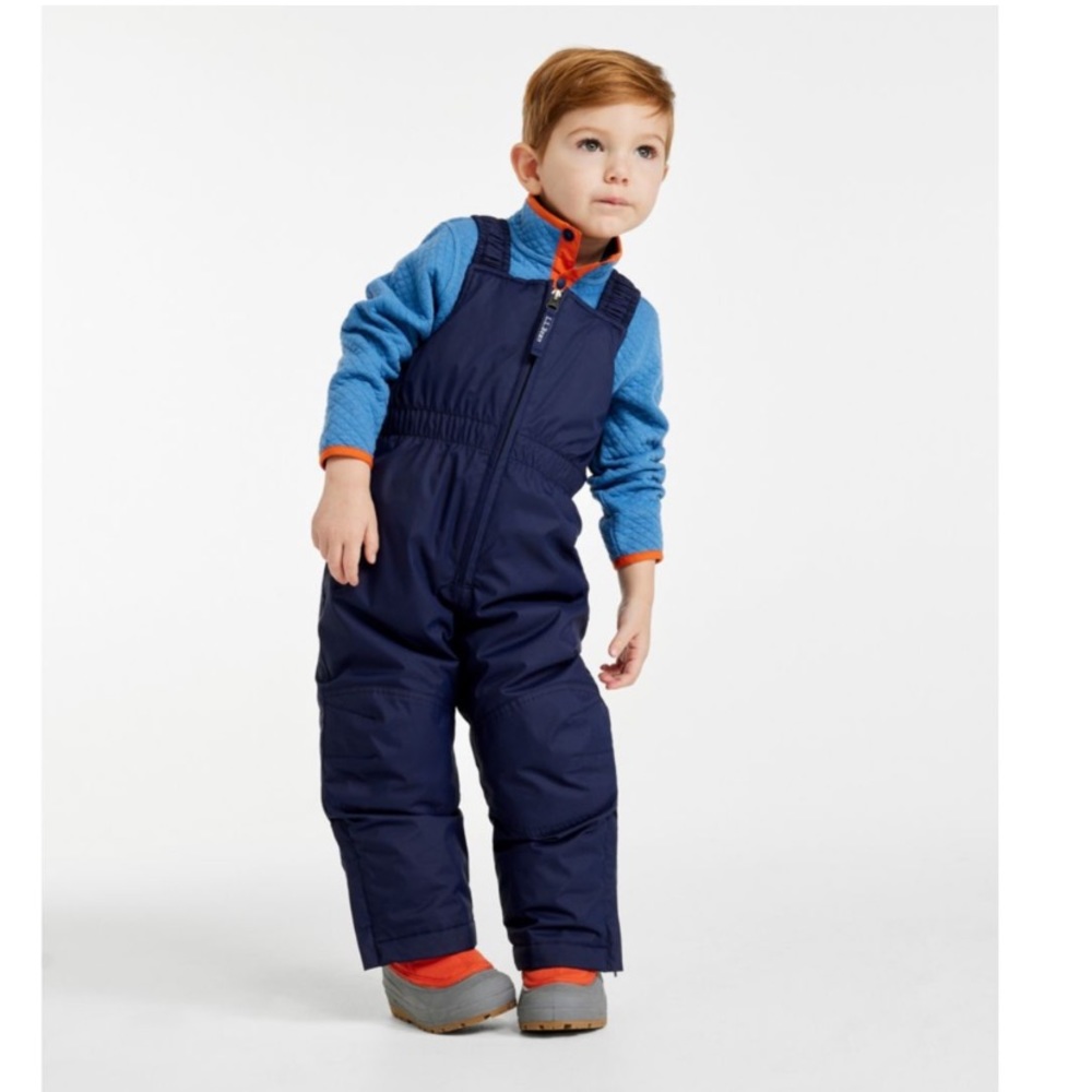 L.L. Bean Kids Blue Snow Bib